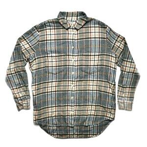 Madewell Plaid Button-Up Flannel